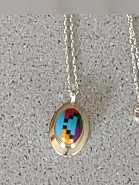 Lower Price!*Zuni Inlay Necklace